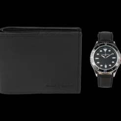 Alexander Brixham giftset met horloge en sleutelhanger | Action NL