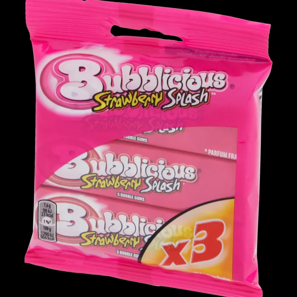Bubblicious kauwgom Strawberry Splash | Action NL