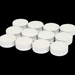 Candra maxi-theelichten wit Wit | Action NL