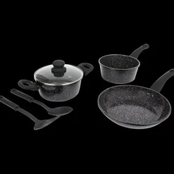 Ceramic Marble pannenset met keukengerei | Action NL