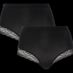 Dolce Bella kanten midi-slips Vrouw 2 Stuks | Action NL