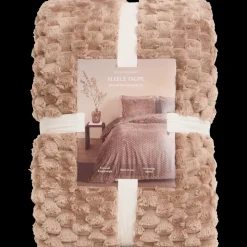 Fleece dekbedovertrek Coco 240 x 220 cm | Action NL