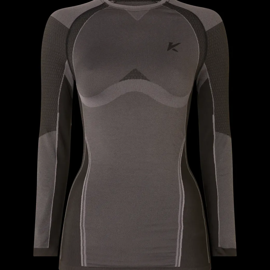Kaytan thermo-sportshirt Vrouw Zwart | Action NL