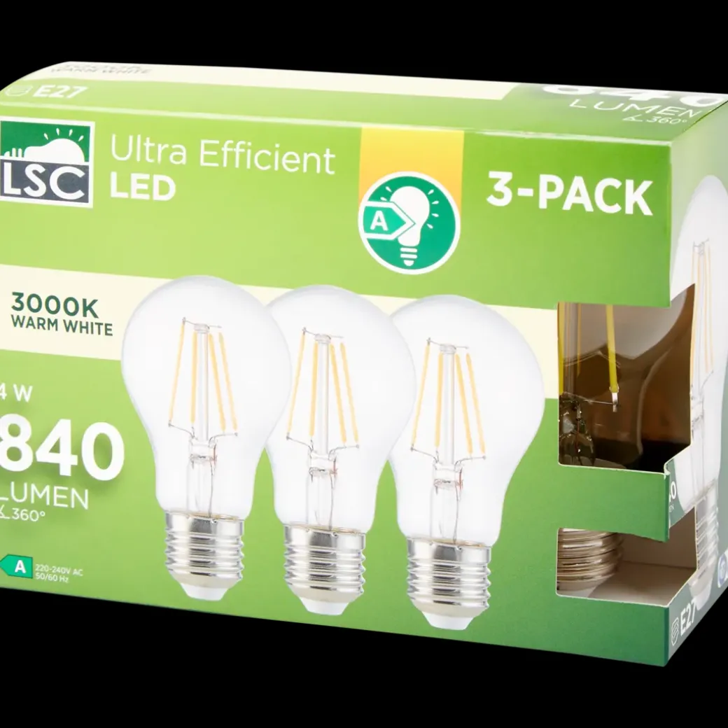 LSC filament-lampen 4 watt 840 lm | Action NL