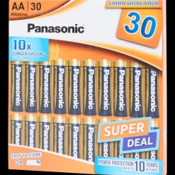 Panasonic alkaline batterijen AA 30 Stuks | Action NL