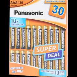 Panasonic alkaline batterijen AAA 30 Stuks | Action NL