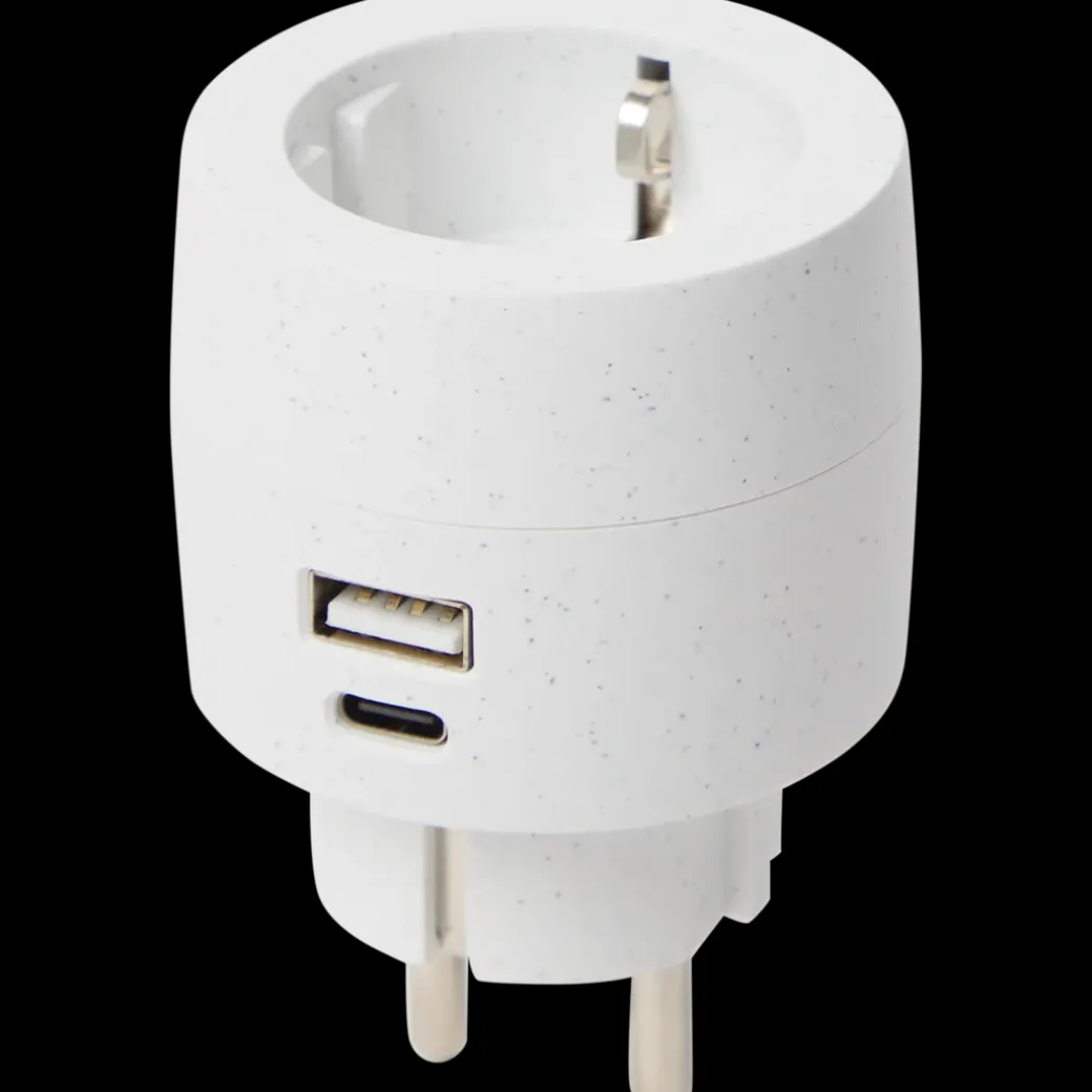 Pro-max stekkeradapter met USB-A en USB-C | Action NL