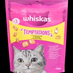 Whiskas Temptations kattensnoepjes kip en kaas | Action NL
